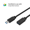 Active USB 3.0 Extension Cable, A/M to A/F, up to 52 ft (16m) Newnex UL-EX-XXX