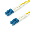 LC to LC Duplex OS2 Single Mode Fiber Optic Patch Cable, 100m (328 ft.) Newnex LCLC-S-0100