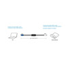 Active USB-C Cable for Azure Kinect with PD, up to 33 ft (10m) Newnex UL-C21C31-XX