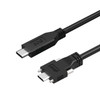 80Gbps USB4 C to C Cable with Dual Screw Locking, M/M, 1m, 240W PD (EPR) Newnex U4T1C01C02PXXX