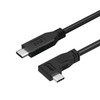 80Gbps USB4 C to C Cable, Left/Right Angle, M/M, 1m, 240W PD (EPR) Newnex U4T1C01CR5PXXX
