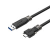 Active USB 3.2 Extension Cable, Enhanced Bus Power, A/M to C/M with Screw Locking, up to 100 ft (30m) Newnex ULU11MAC12-XX