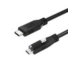 20Gbps USB4 C to C Cable with Single Screw Locking, M/M, 2m, 240W PD (EPR)