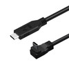 USB 3.2, USB-C to Mini USB-C Right Angle, DP-Alt Mode, 60W PD