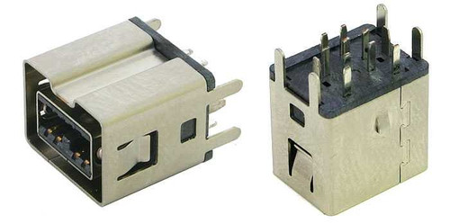 1394b 9 Pin Vertical Bilingual FireWire Connector Receptacle Newnex RFB-9002
