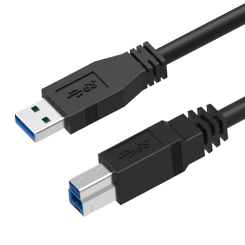 USB 3.0 A Male to B Male Straight Cable, 12in, 1m, 2m, 3m, 5m Newnex US2-200X