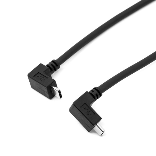 USB 3.2, USB-C to USB-C Cable, Both Down Angle, DP-Alt Mode, PD
