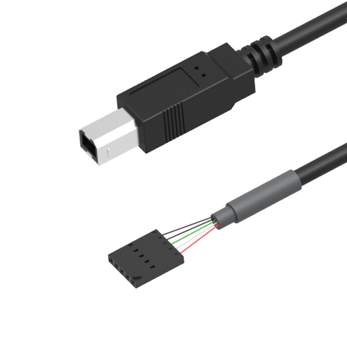 USB 2.0 B Male to 5 Pin Cables, 15in Newnex UH1-B2415-N
