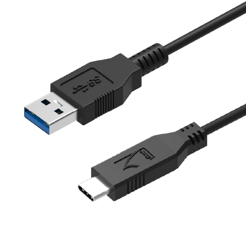 Thin USB 3.2, A to C Cable, 3.2mm OD Newnex U3S7AS1C11-XXX