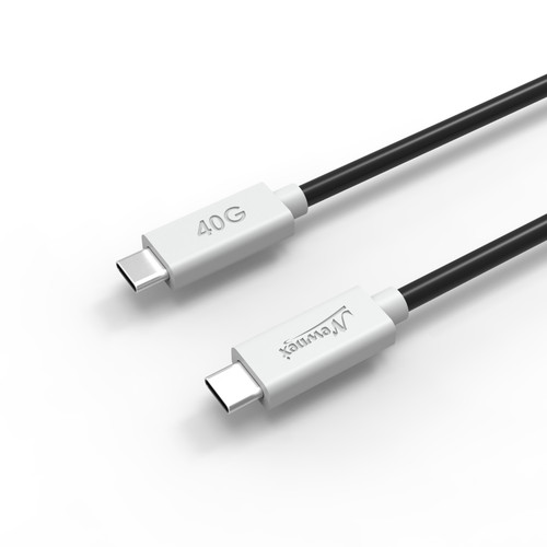 USB-C 40Gbps Active Cable USB 40Gbps, Thunderbolt™ 3/4 Compatible, DisplayPort™ 2.0, and 60W PD