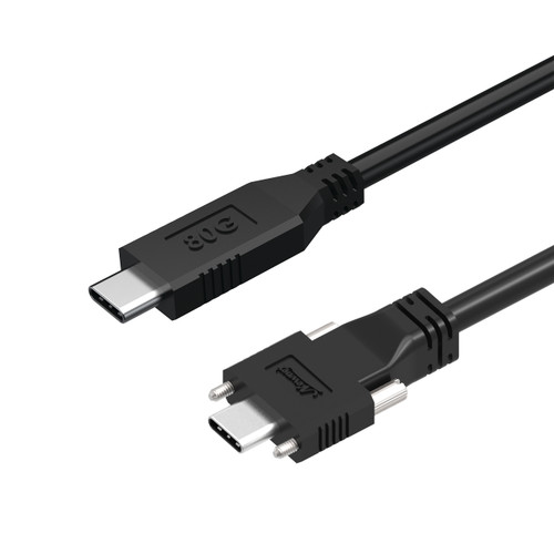 80Gbps USB4 C to C Cable with Dual Screw Locking, M/M, 1m, 240W PD (EPR)