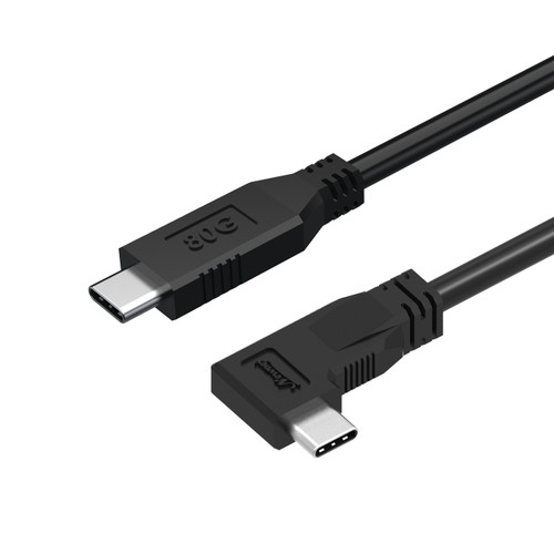 80Gbps USB4 C to C Cable, Left/Right Angle, M/M, 1m, 240W PD (EPR)