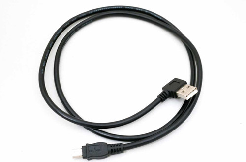 USB 2.0 A Male Angled to Mini B Male 35in Newnex UH2-AR04MB-35