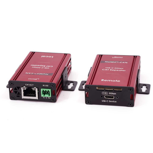 5Gbps USB-C Extender over CAT 6a/7 Cable Newnex FIRENEX-CAT6