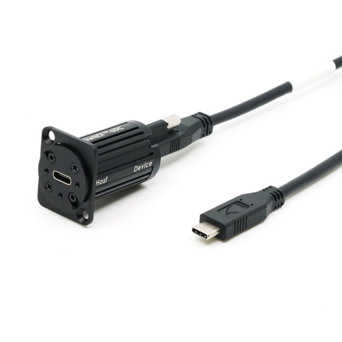 Active USB-C Extension Cable, USB 2.0 + DP