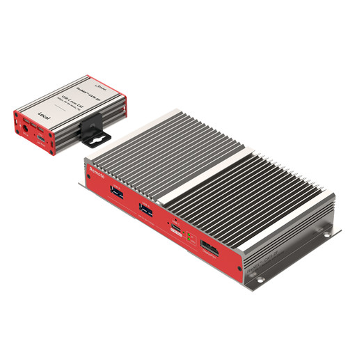 FireNEX-CAT6-DP USB-C Extender Front