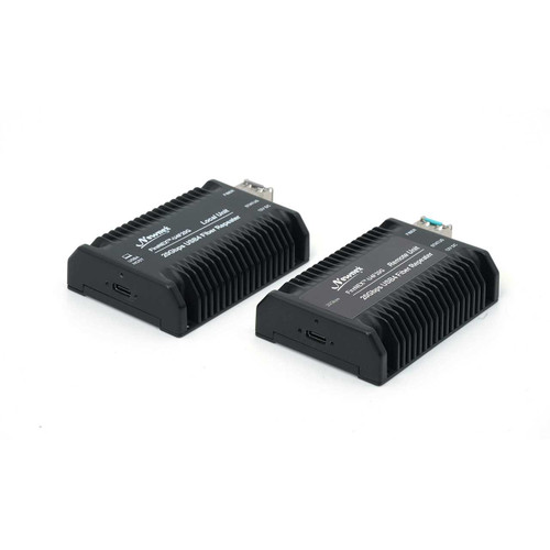 20Gbps USB-C Extender over Fiber up to 700m, USB 3.2 Gen 2x2, 30W USB PD to Devices Newnex FireNEX-U4F20G-C