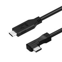 USB 3.2, USB-C to Mini USB-C Side Angle, DP-Alt Mode, 60W PD