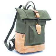 Sporty Cork Roll Backpack