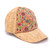 Colorful Cork Baseball Caps Floral
