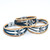 The Trifecta Cork Stainless Steel bracelets