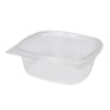 12 oz Hinged Rectangular Clear Deli Container