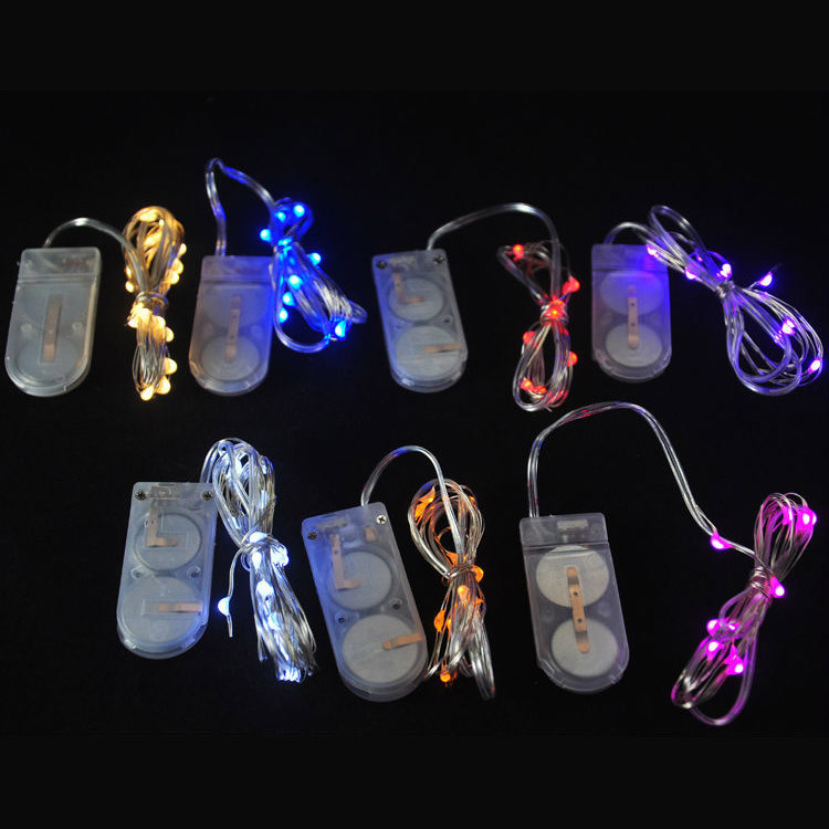fairy lights 3ft 10 led with coin cell pack