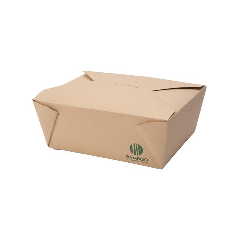 Bamboo 44oz Take Out Food Container #8