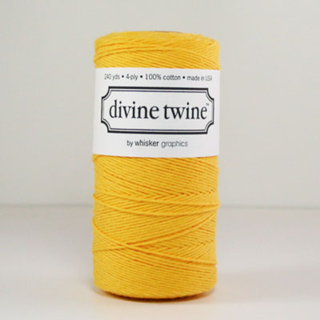 Yellow Solid Divine Twine