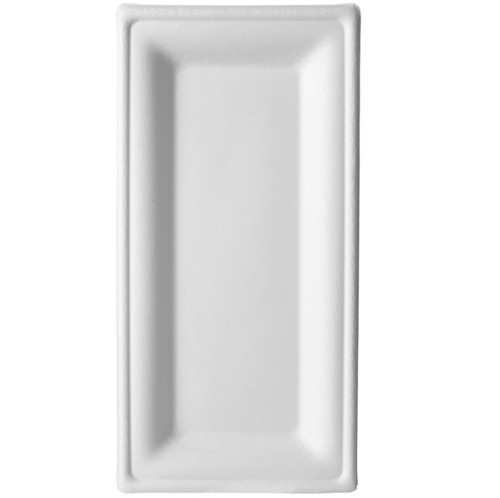 Sugarcane Plate - Rectangular 10x5 inch Sugarcane Plate - Rectangular 10x5 inch