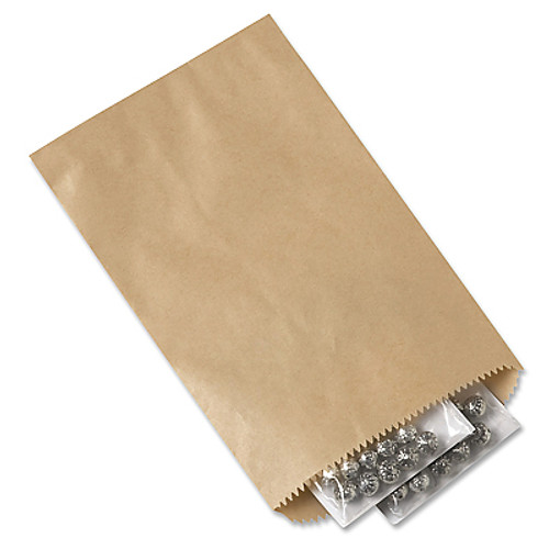 4-Lb Kraft Paper Bags (500 Pack) - Small Brown Paper Bags for Lunch -  Grocery Deli Paper Bags - Paper Sandwich Bags - Small Kraft Bakery Bags -  Paper Candy Bags - Brown Treat Bags - Stock Your Home