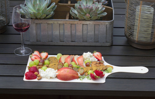 Large disposable wooden cheese boards