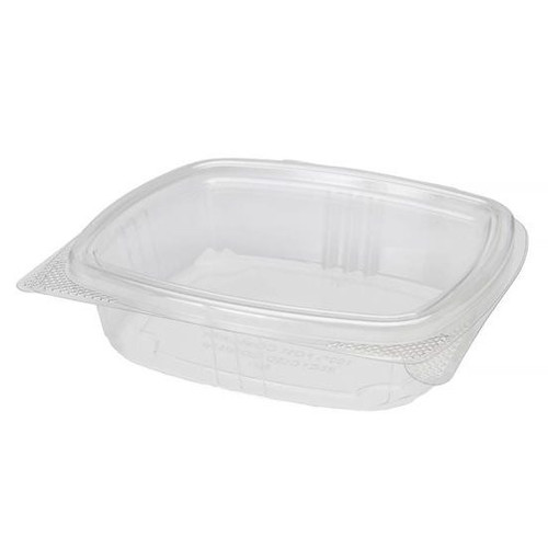 Genpak 32 oz. Clear Hinged Deli Container - 100/Pack