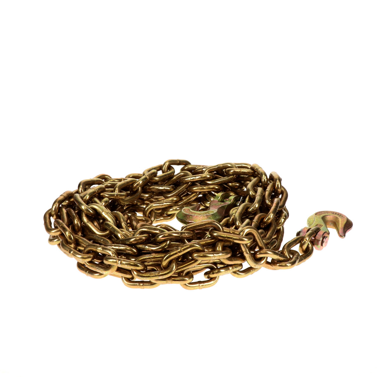 Grade 70 3/8″ x 16′ Chain w/Clevis Hooks Pail