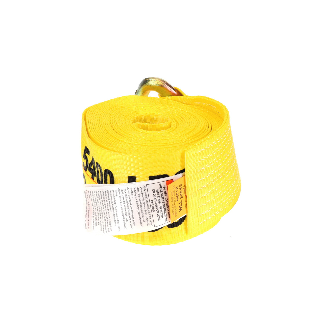 4” x 40' Delta Ring Winch Strap