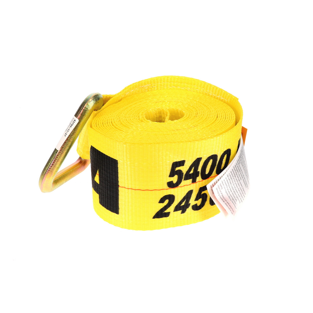 4” x 35’ Winch Strap w/Delta Ring