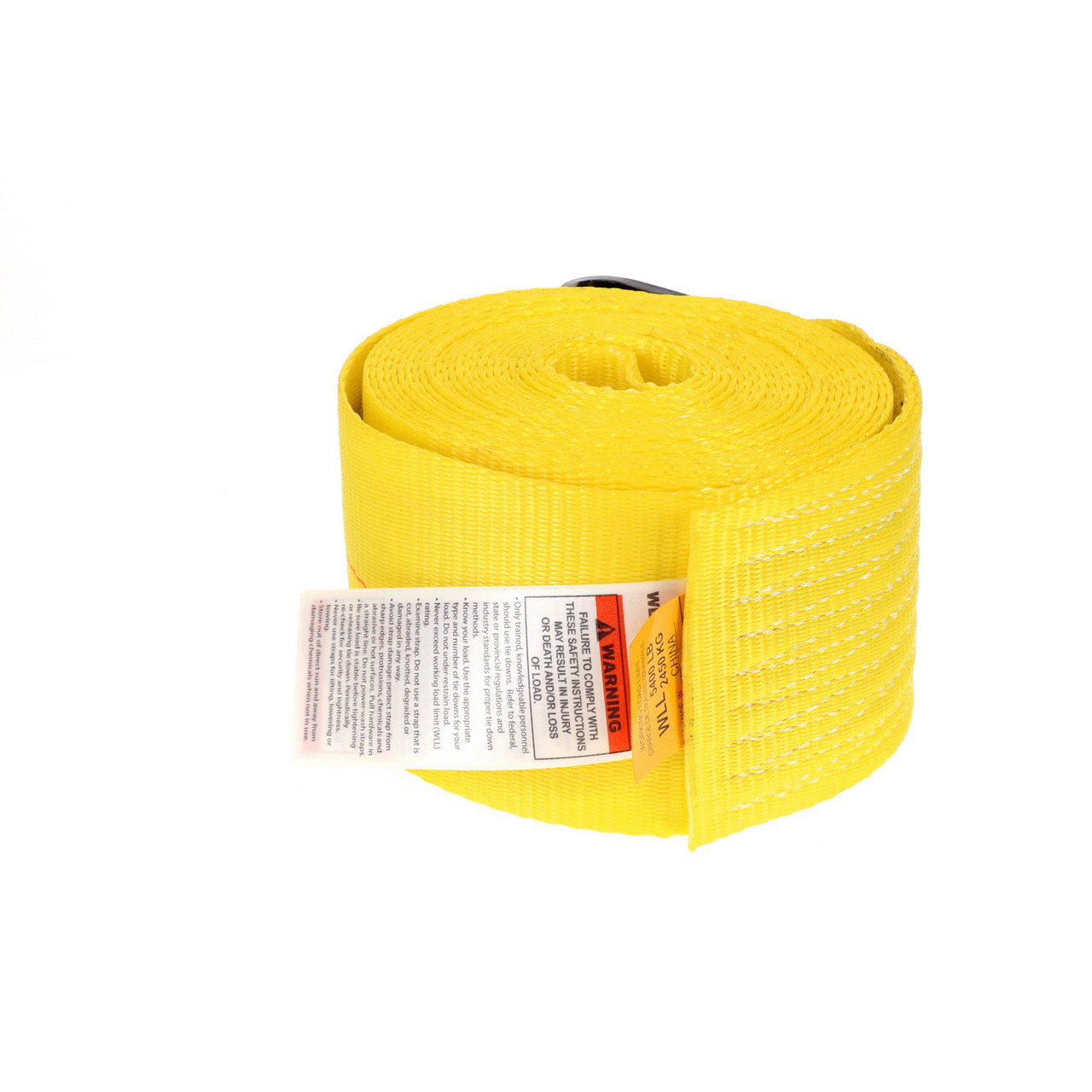 4” x 50’ Winch Strap w/Flat Hook