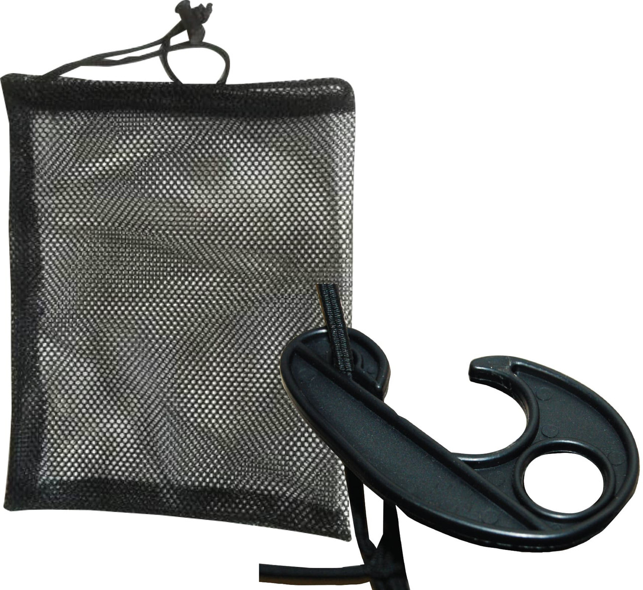 Bungee Pickup Truck Net with Detachable Hooks