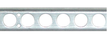 10’ Series F Channel Galvanized Horizontal Logistic Track