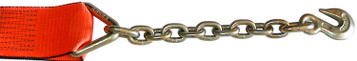 4″ x 33” X-Treme Fixed End Strap w/Chain Anchor and Buckle
