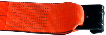 4″ x 18” X-Treme Fixed End Strap w/Flat Hook and Buckle