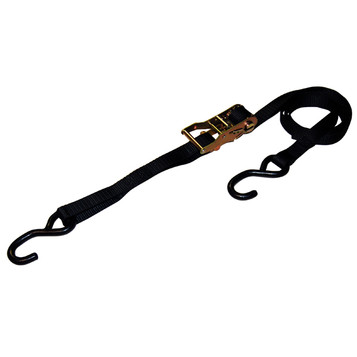 1” x 6’ Contractor Grade Utility Ratchet Tie-Down, Bulk Bin