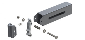 Lift-A-Deck II Low-Profile Foot & Channel Assembly