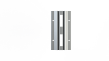 Low-Profile Single Vers-A-Deck Surface Mount Track