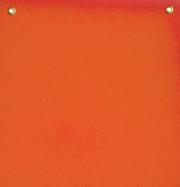 18″ x 18″ Orange Cotton Fabric Flag