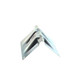 4" Zinc-Plated Steel Corner Protector
