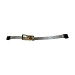 2″ x 60’ Ratchet Strap w/Flat Hooks & Long/Wide Handle 2″ x 60’ Ratchet Strap w/Flat Hooks & Long/Wide Handle
