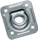4-7/16” Square Pan Recessed Anchor w/1/5″ Flip Ring