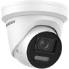 Hikvision DS-2CD2387G2-LSU/SL 4mm AcuSense 8MP IP ColorVu Turret Dome With Audible Warning and Strobe Light