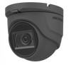 Hikvision DS-2CE76H0T-ITMFS Grey 2.8mm Lens Turbo HD TVI 5MP fixed lens turret camera with audio